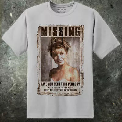 Buy Laura Palmer Twin Peaks Missing Distressed Style T Shirt Retro Vintage Classic • 19.99£