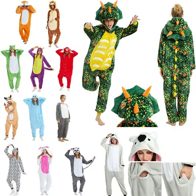 Buy Unisex Adult Kigurumi Animal Character Costume 1Onesie1 Pyjamas Onepiece Cosplay • 17.95£