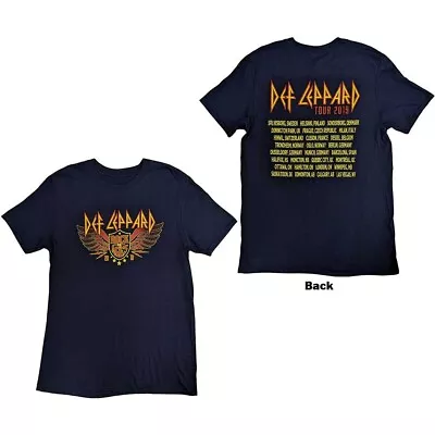 Buy Def Leppard Rock Of Ages 2019 Tour T-Shirt Rock Music Official Merchandise • 17.99£