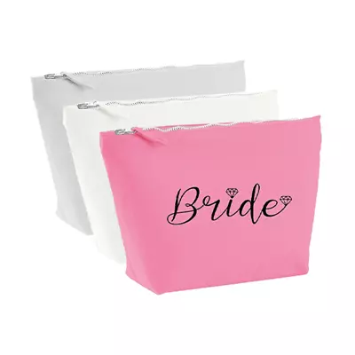 Buy Bride Makeup Bag Wedding Marriage Gift Present Cosmetic Beauty Storage Accessory • 13.25£