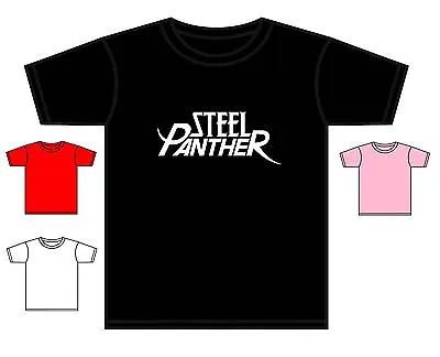 Buy Steel Panther T-shirt Death To All But Metal Glam Metal Rock Band Tshirt 0-10 Yr • 9.99£