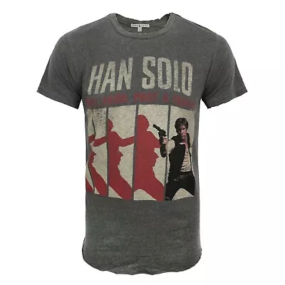 Buy Junk Food Mens Han Solo Star Wars T-Shirt NS7922 • 14.39£