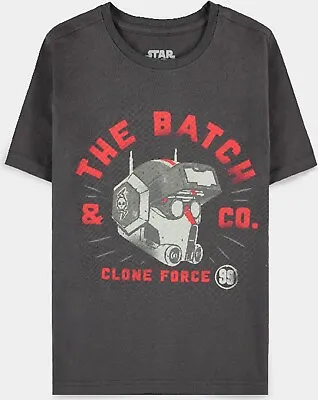 Buy Star Wars: The Bad Batch - Tech - Boys Short Sleeved T-shirt Grey • 18.48£