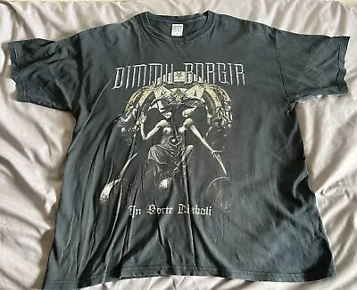 Buy Dimmu Borgir T Shirt XL In Sorte Diabloli  Very Good Condition 🤘🏻🤘🏻 • 19.99£