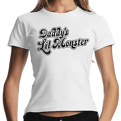 Buy Daddy's Lil Monster Inspired Suicide Squad Harley Quinn Ladies Girlie • 15£