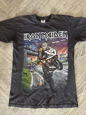 Buy Iron Maiden Book Of Souls British And Irish Tour T Shirt - Rare - Mens Small • 50£