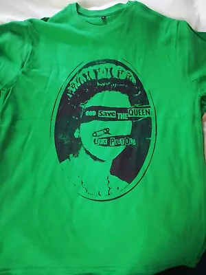 Buy Sex Pistols Punk Rock T-Shirt XL Green • 3.99£
