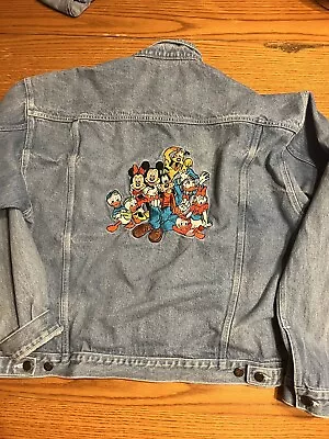 Buy Vintage Disney Mickey Mouse Denim Jacket • 43.46£