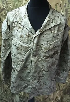 Buy Genuine MARPAT Desert Camouflage Combat Utility Lightweight Jacket Various Sizes • 29.95£