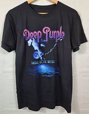 Buy Deep Purple Smoke On The Water Official Band Music T Shirt Size L • 14.99£