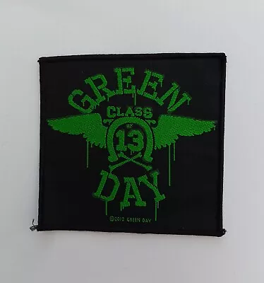 Buy Official Green Day Class 13 Sew On Woven Patch NEW M43 • 4£