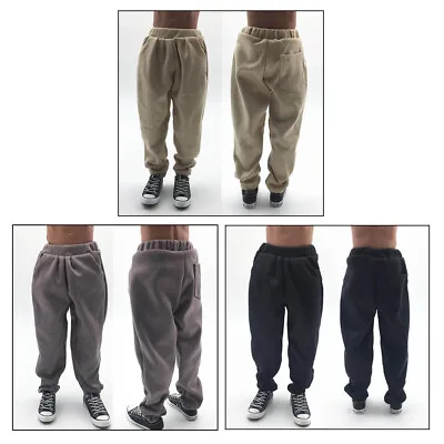 Buy 1/6 Soldier Casual Trousers Sweatpants For 12'' TC Dragon • 12.28£