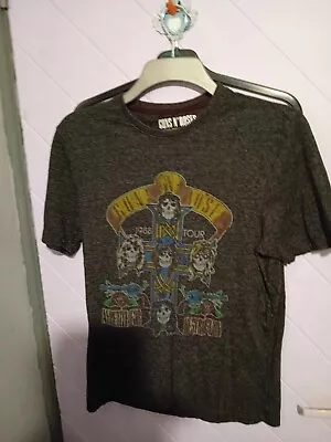 Buy Guns & Roses Reproduction 1988 Appitite For Destruction Tour T-shirt Size S • 9.99£