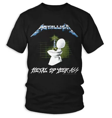 Buy Metallica Metal Up Your Ass Black Official Tee T-Shirt Mens • 16.36£