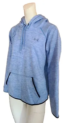 Buy Under Armour Storm1 Pullover Hooded Sweatshirt Jacket Women's Size L Blue  • 18.89£