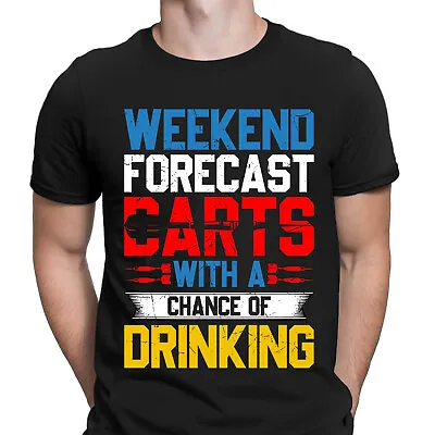 Buy Weekend Forecast Darts With A Chance Of Drinking Funny Novelty Mens T-Shirts#6NE • 9.99£