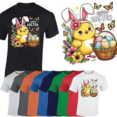 Buy Happy Easter Mens T-Shirt Tweety Hoppy Easter Eggs 2024 Unisex Gift Tshirt • 8.99£