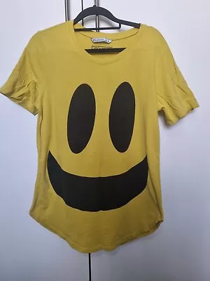 Buy Pac-Man SH Collection Yellow Short Sleeve T-shirt Size M • 4.99£