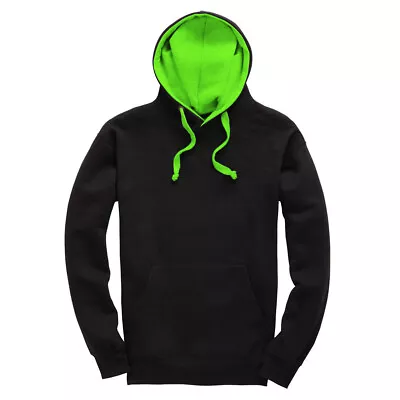 Buy Adult Sports Hoodie Contrast Colours, Concealed IPod And Phone Pocket, Unisex • 21.99£