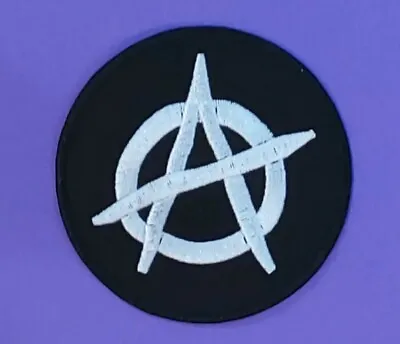 Buy Anarchy Iron On Patch Punk Biker Rocker Heavy Metal Music Chaos The Sex Pistols • 2.95£