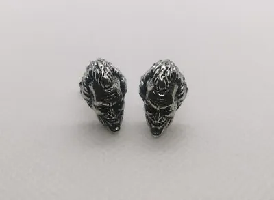 Buy New DC Comics Joker Silver Tone Metal Stud Earrings Batman Collectible Jewellery • 9.99£