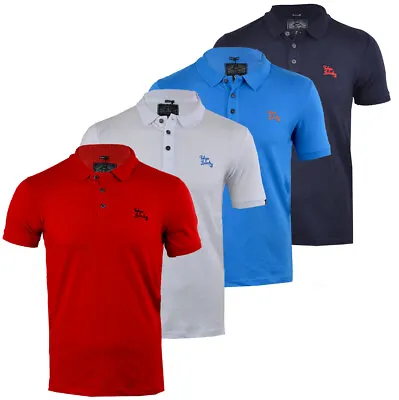 Buy Mens Tokyo Laundry Short Sleeve Plain Stretch Polo Shirt Top Cotton Casual S-XL  • 13.99£