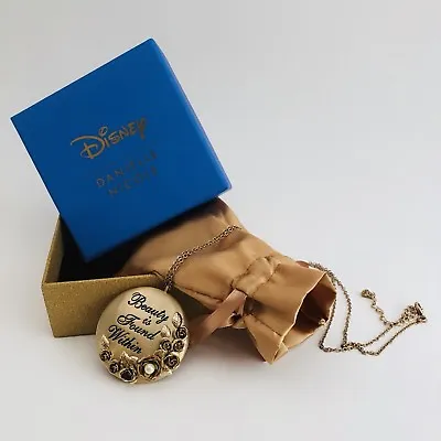 Buy Danielle Nicole Beauty & The Beast Necklace Pendant Belle Jewelry Rose Disney • 38.56£