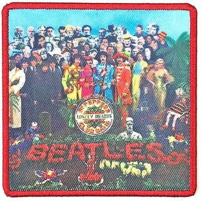 Buy THE BEATLES Sgt Pepper’s : Album Cover IRON-ON PATCH Official Merch • 4.29£