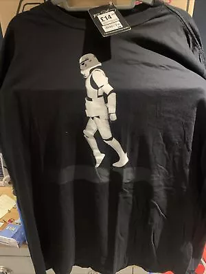 Buy Mens Womens Star Wars Storm Trooper T-shirts Tees L BNWT MOON WALKING LARGE • 4.99£