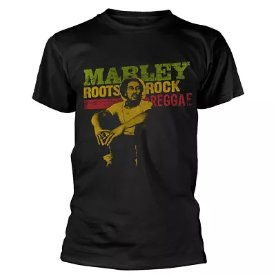 Buy Bob Marley Roots, Rock, Reggae Black T-Shirt NEW OFFICIAL • 14.99£