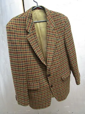 Buy Vintage Retro Camel Collection Wool Tweed Country Game Coat  Jacket   • 29.97£