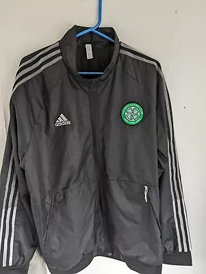 Buy Celtic Fc Adidas Anthem Jacket Mens Xl , Black • 25£