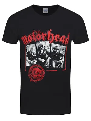 Buy Motorhead Band Profile Images Lemmy Kilmister Official Tee T-Shirt Mens • 17.13£