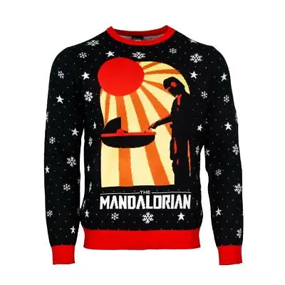 Buy Mandalorian - Christmas Sweater/jumper - Brand New & Licensed - Sw-m-xmas • 44.16£