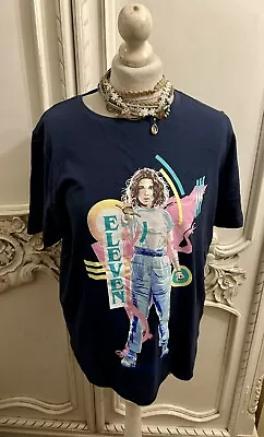 Buy Stranger Things Bnwt Eleven Graphic T-shirt Size 16 • 2.99£