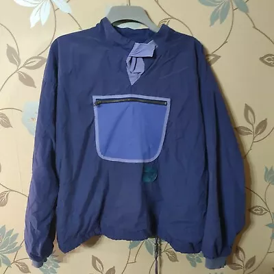 Buy Vintage 90s Puma Pursuit Windbreaker Pullover Jacket Men's XL / Purpley Blue • 7.99£