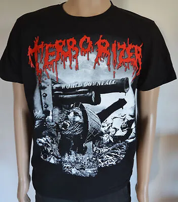 Buy  Terrorizer - World Downfall T-Shirt-M #88696 • 16.32£
