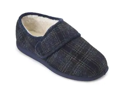 Buy Cosyfeet Mens Slipper Rudolph Wide Fit 3H Width 3 Colours UK Sizes 8 To 13 Roomy • 23.24£