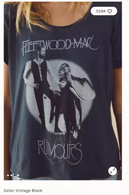 Buy Fleetwood Mac Rumors Daydreamer Tee Medium Free People • 42.52£