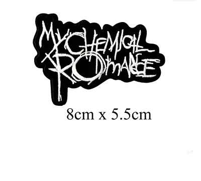 Buy My Chemical Romance Rock Star Band Iron-On Motif Patch 8cm X 5.5cm • 3.49£