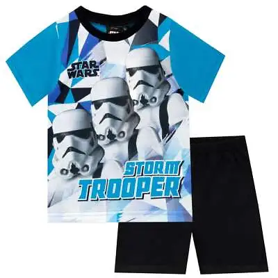 Buy Brand New 100% Official Disney Star Wars Short Pyjamas Age 3-4 Stormtrooper  • 7.99£