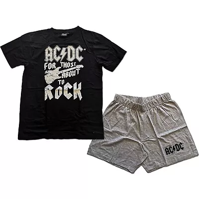 Buy AC/DC Pyjamas For Those About To Rock Unisex New & Official Merchandise • 13.50£