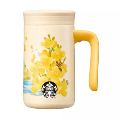 Buy [2024 Starbucks Korea Official Merch] SS Jeju Rape Flower Juri Tumbler 503ml • 57.85£