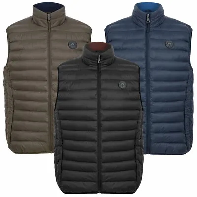 Buy Tokyo Laundry Padded Gilet Mens Quilted Bodywarmer Puffer Zip Up Pockets Warm • 20.99£