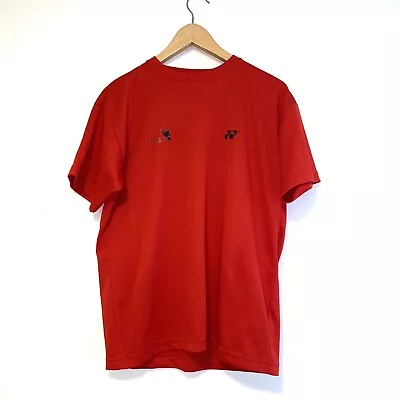 Buy Yonex Mens Great Britain Badminton Shirt T-shirt Medium • 11.95£