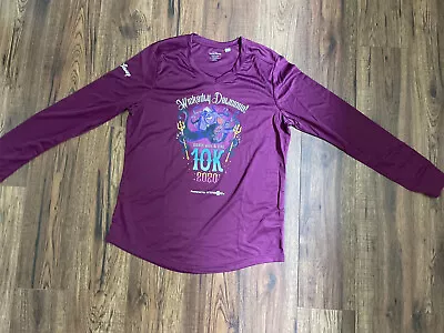 Buy Disney Wine & Dine Jersey Shirt 10K Wickedly Delicious 2020 Ursula Size Large • 14.17£