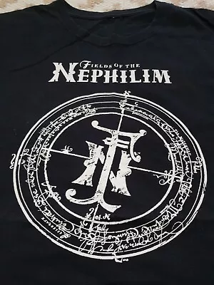 Buy Fields Of The Nephilim T Shirt Goth Darkwave Type O Negative Metal Punk Bauhaus  • 10£