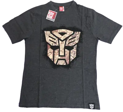 Buy New Mens Official Transformers T Shirt S M L Xl Grey • 7.99£