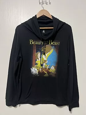 Buy Disney Beauty And The Beast Women's XL Hoodie Drawstrings • 12.52£