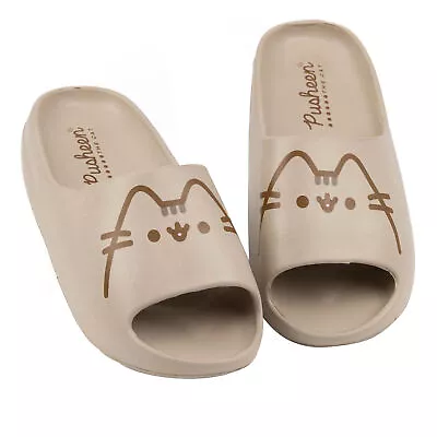 Buy Pusheen Womens/Ladies Moulded Footbed Sliders NS7409 • 13.18£
